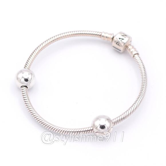 Two Authentic PANDORA Sphere Clips - 791000 - Picture 7 of 10